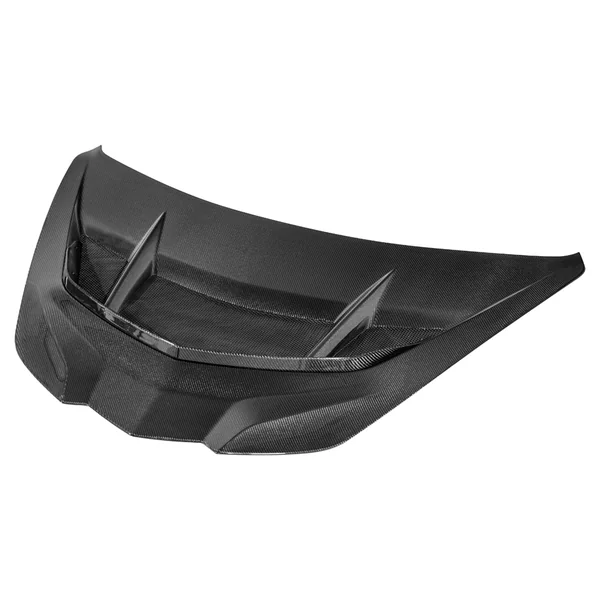 C8 Corvette ZR1-Style Vented Hood, Carbon Fiber2020-2026 Corvette - Image 3