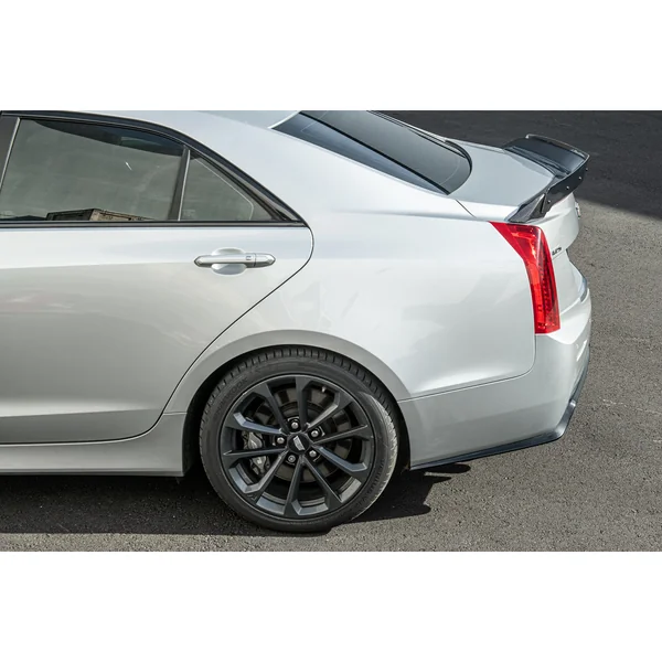 Cadillac ATS-V Rear Trunk Lid Spoiler w/ Wickerbill, Carbon Fiber2016-2019 Cadillac ATS-V Sedan - Image 6
