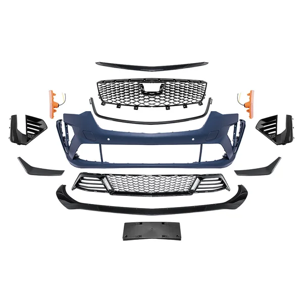 Cadillac CT4-V Blackwing Style Front Bumper Conversion Kit w/ Grille2020-2026 Cadillac CT4-V - Image 2