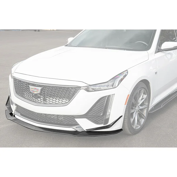 Cadillac CT5 Blackwing Style Splitter w/ Canards, Carbon Fiber2020-2024 Cadillac CT5