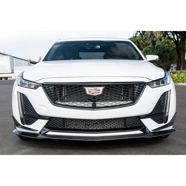 Cadillac CT5 Blackwing Style Splitter w/ Canards, Carbon Fiber2020-2024 Cadillac CT5 - Image 4