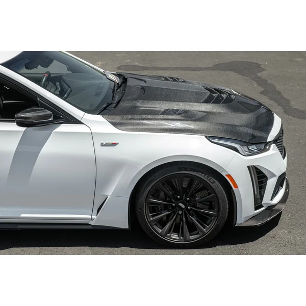 Cadillac CT5 Performance Style Vented Hood, Carbon Fiber2020-2026 Cadillac CT5 - Image 4