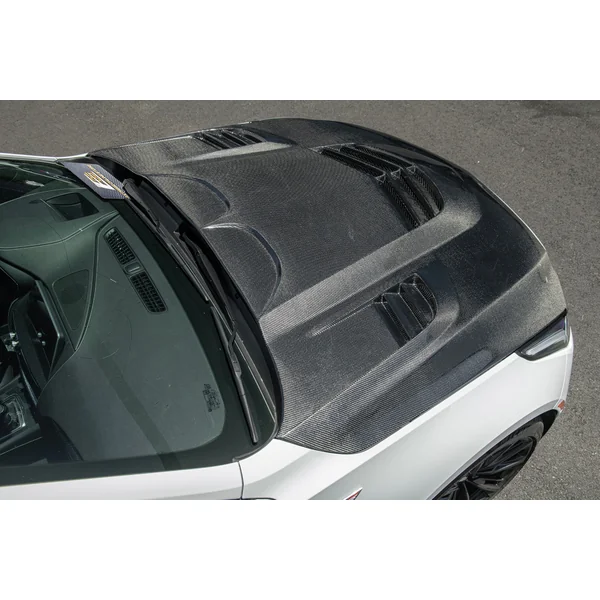 Cadillac CT5 Performance Style Vented Hood, Carbon Fiber2020-2026 Cadillac CT5 - Image 5