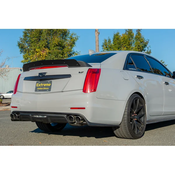 Cadillac CTS Rear Spoiler w/Wickerbill, Unpainted2014-2019 Cadillac CTS & CTS V-Sport - Image 5