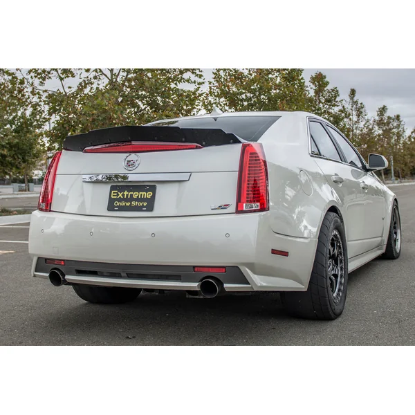 Cadillac CTS-V Boomerang Style Rear Spoiler w/Wickerbill, Gloss Black2009-2015 Cadillac CTS-V - Image 4