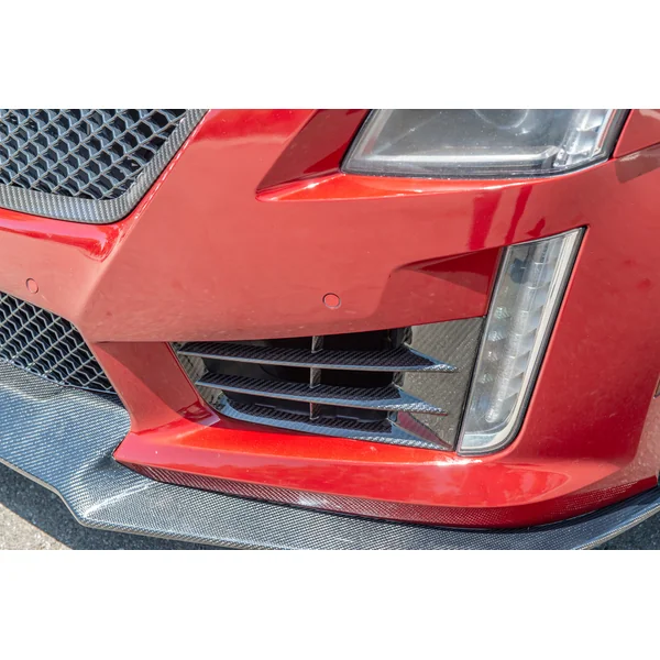 Cadillac CTS-V Factory Style Fog Vent Covers, Carbon Fiber2016-2019 Cadillac CTS-V