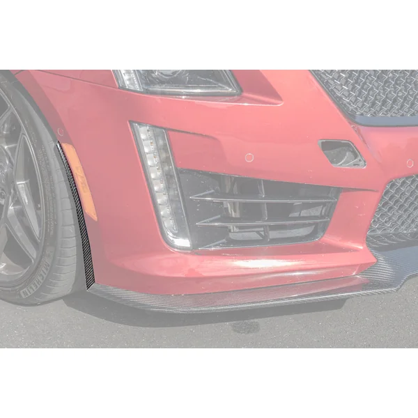 Cadillac CTS-V Front Splitter Side Wheel Arch, Carbon Fiber2016-2019 Cadillac CTS-V
