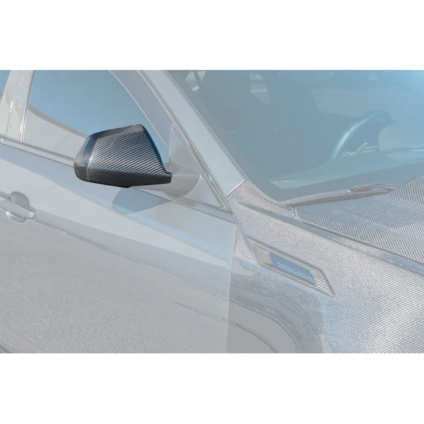 Cadillac Factory Style Mirror Covers, Carbon Fiber2009-2015 Cadillac CTS-V & 2009-2014 Cadillac CTS