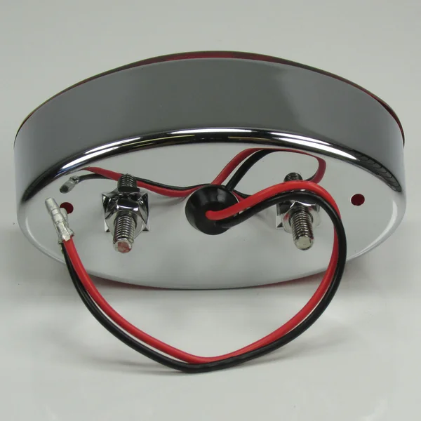 Cat Eye Vintage Tail Light With License Plate Light - 12 Volt Dual Filament (1157 Bulb) - Image 7