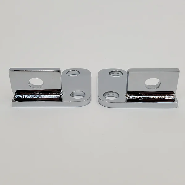 Chrome 1” Rear Lowering Kit for 1986 & (Late) 1989 - 1999 Harley Sportster XL Models (Does NOT fit 1987-1988 or Early 1989 Sportster Models) – Bolt-On Plates with Hardware – Great for Shorter Riders - Image 6