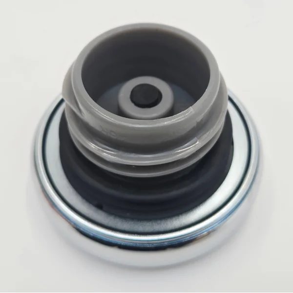 Chrome OEM Style Vented & Non-Vented Dual Gas Caps Set for 1982-1999 Harley Softail Fat Bob with Split 2-Piece Gas Tanks - SOLD AS A SET - Left and Right Hand Thread - Replaces HD# 61272-92A - Image 8