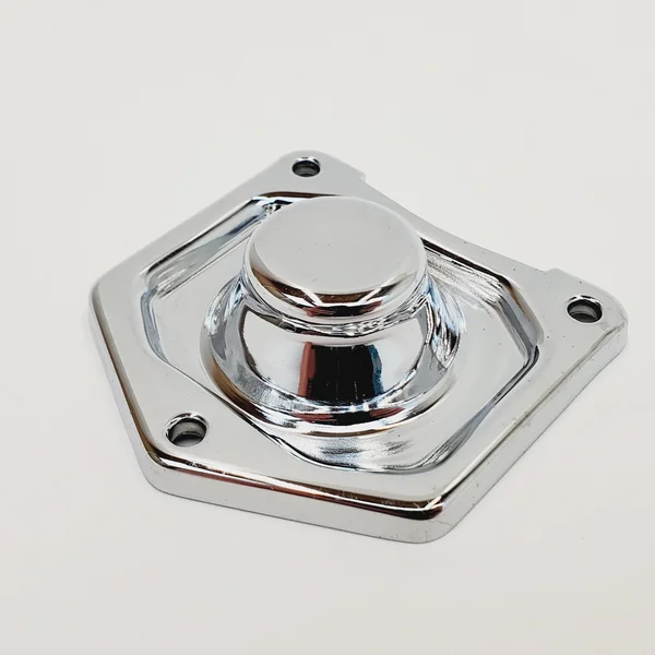 Chrome Plated Starter Solenoid Cover for 1991-2017 Harley Big Twin Touring, Softail & Dyna (NOT 2017 Touring), 1991-2021 Sportster 1200 & 1995-2021 Sportster 883 - Replaces HD# 31688-90 & 31783-00