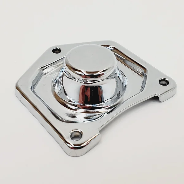 Chrome Plated Starter Solenoid Cover for 1991-2017 Harley Big Twin Touring, Softail & Dyna (NOT 2017 Touring), 1991-2021 Sportster 1200 & 1995-2021 Sportster 883 - Replaces HD# 31688-90 & 31783-00 - Image 2