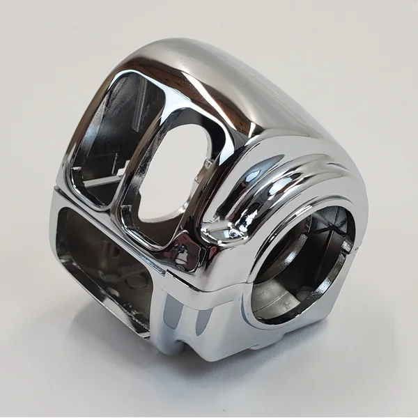 Chrome Plated Switch Housing Covers with Mounting Hardware & Thumb Screw Throttle Lock Assembly for 1996-2006 Harley Touring, Softail, Dyna, FXR, V-Rod & Sportster Models (Except for Models with Radio Controls) - Image 4