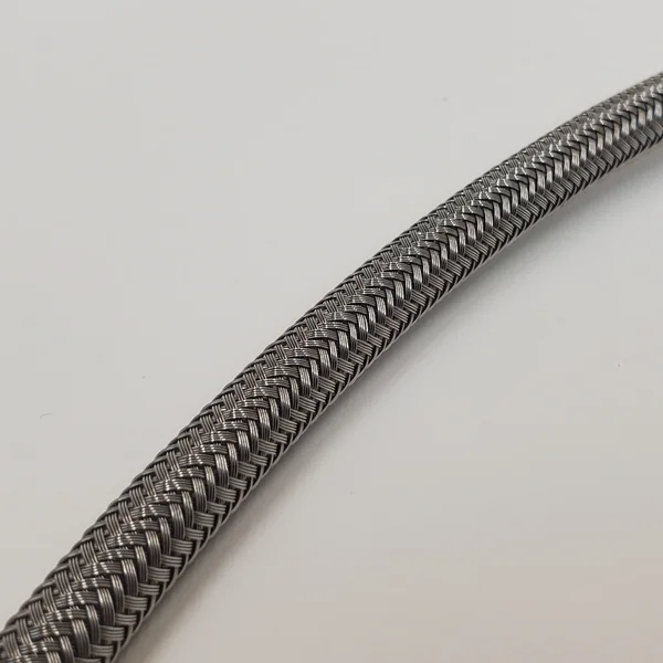 Chrome Rocker Box 1-5/8" Oil Pressure Gauge Mount KIT w/Braided Stainless Steel Oil Line & Chrome Fittings 1984-1999 Harley Big Twin “EVO” Evolution FX/FL, Electra Glide, Tour Glide, Road King, Road Glide, Softail, Dyna, FXR Models - Image 5