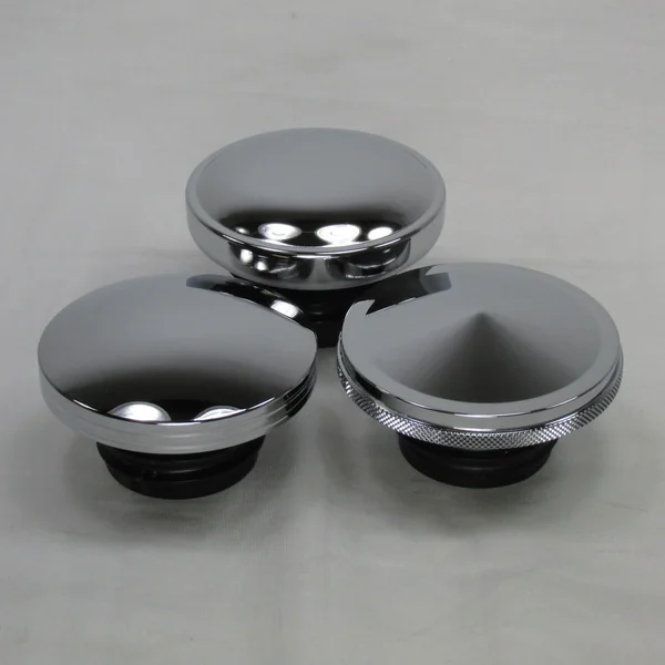 Chrome Screw-In Vented OE Style Gas Cap for 1982-2025 Harley Davidson Touring, Softail, Dyna, FXR, Sportster Models - Right Hand Thread - Replaces HD 61102-83 - Image 7