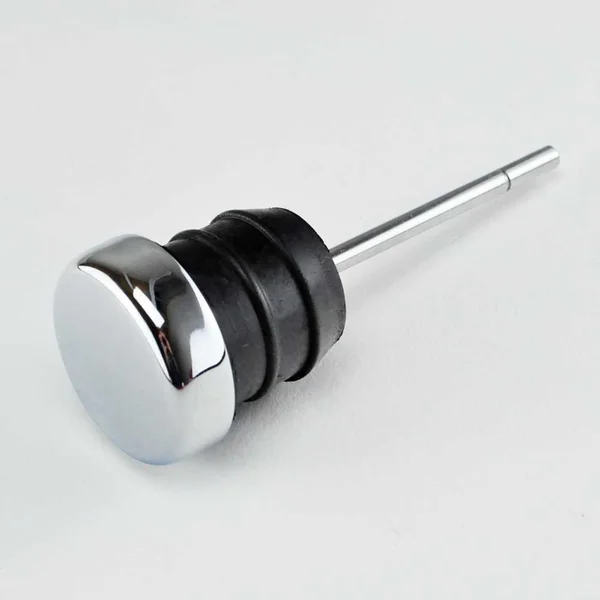 Chrome Shorty Style Oil Tank Dipstick - Fits 1979-2003 Harley Sportster XL and 1984-1999 Harley Softail Models - Replaces HD Part# 62595-82A - Image 3