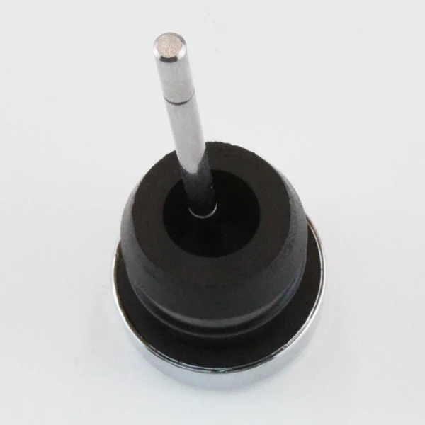 Chrome w/ Ring Shorty Style Oil Tank Dipstick - Fits 1979-2003 Harley Sportster XL and 1984-1999 Harley Softail Models - Replaces HD Part# 62595-82A - Image 3