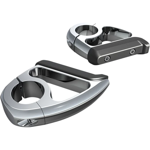 Ciro Engine Guard Toe Rests for Harley