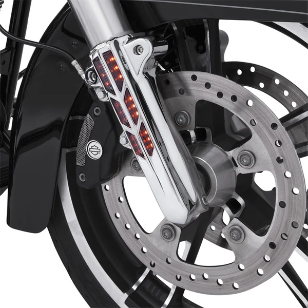 Ciro Forkini Lighted Lower Leg Covers for 2014-2016 Harley Touring - Image 2