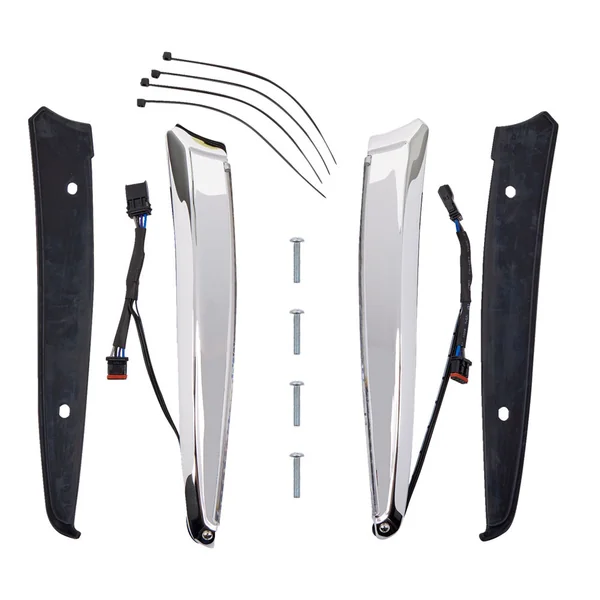 Ciro Horizon LED Windshield Trim for 2015-2023 Harley Road Glide - Image 2