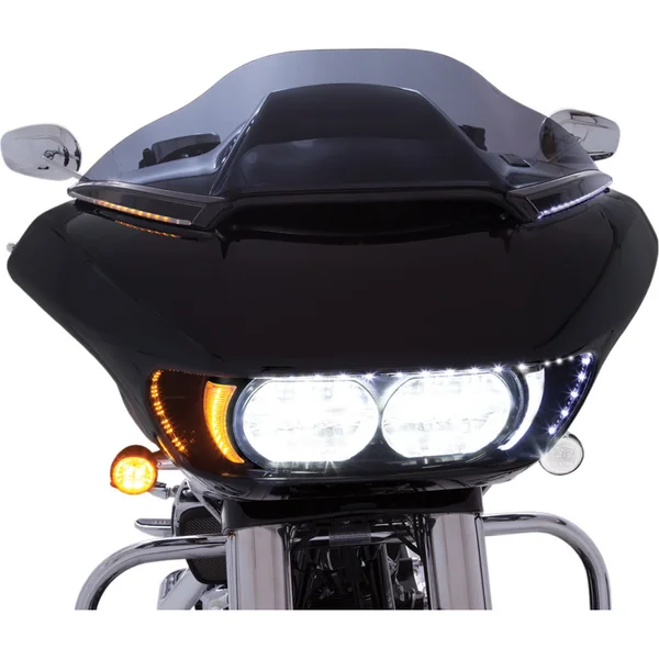 Ciro Horizon LED Windshield Trim for 2015-2023 Harley Road Glide - Image 5