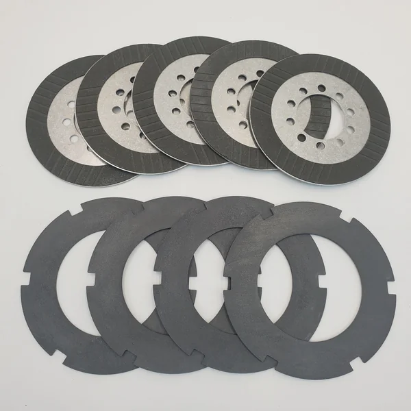 Clutch Kit with 5 Aluminum Friction Discs & 4 Steel Drive Plates for 1941-1984 Harley FL/FLH/FLHT/FLT/FX/FXR/FXST/FXSB/EL/UL/FS/KK/KHK Knucklehead, Panhead & Shovelhead Big Twin Models – Made in USA