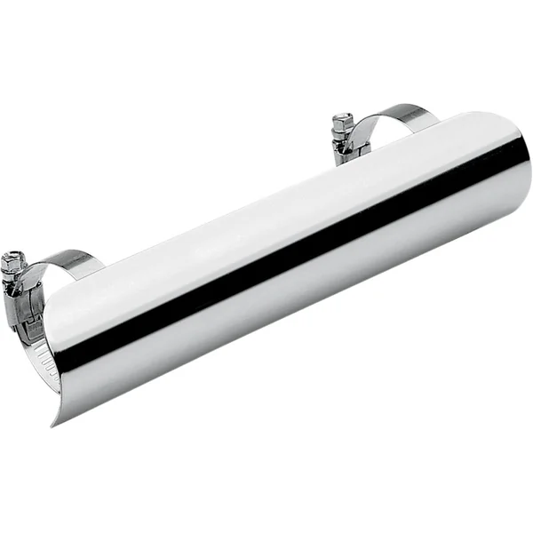 Cobra 6" Chrome Universal Heat Shield for 1-3/4" Exhaust Pipes