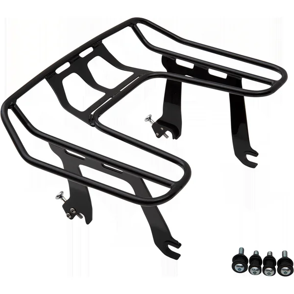 Cobra BA Wraparound Detachable Solo Luggage Rack for 2018-2020 Harley Softail FXLR - Black
