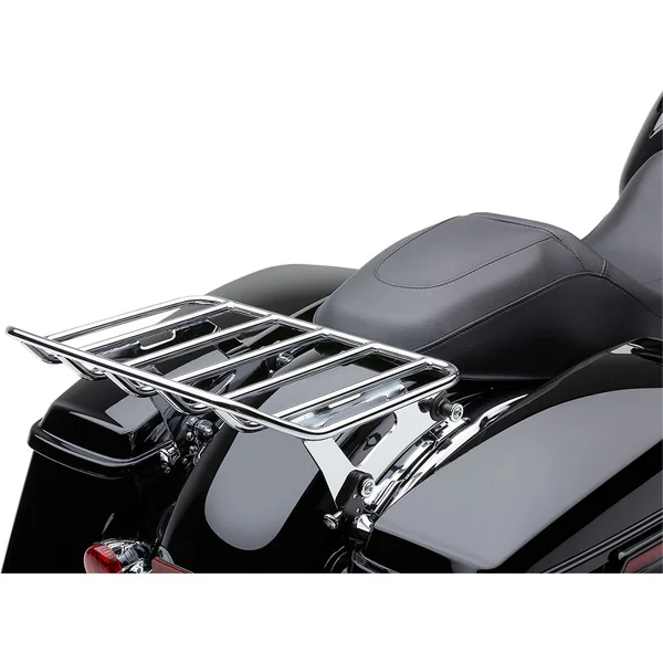 Cobra Big Ass Detachable Solo Luggage Rack for 2009-2020 Harley Touring - Chrome