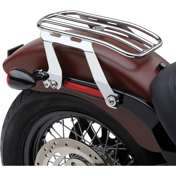 Cobra Detachable Solo Luggage Rack for 2018-2020 Harley Softail FLSL/FXBB - Chrome - Image 2