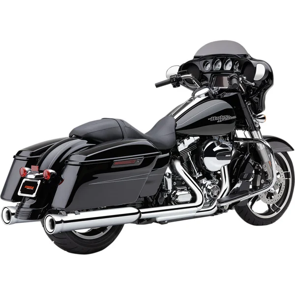Cobra Neighbor Hater Exhaust Mufflers for 1995-2016 Harley Touring - Chrome