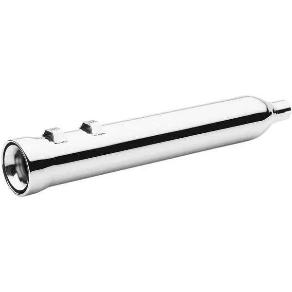 Cobra Neighbor Hater Exhaust Mufflers for 1995-2016 Harley Touring - Chrome - Image 2