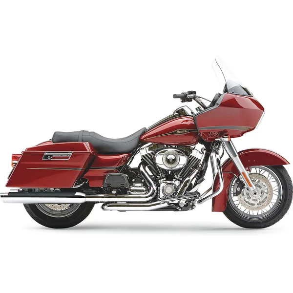 Cobra Powerport Headpipes Single Bung for 2010-2016 Harley Touring - Chrome - Image 3