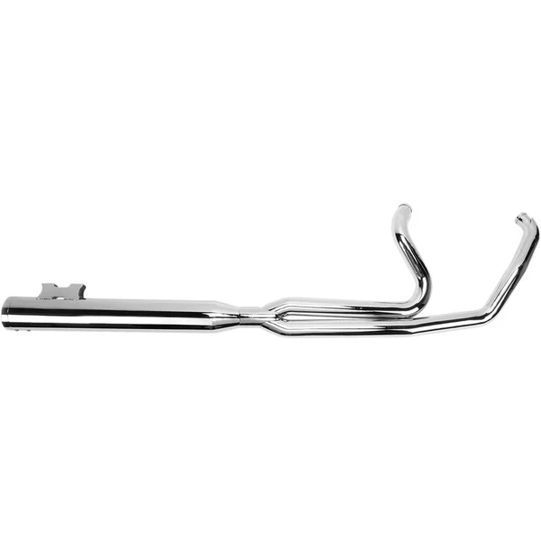 Cobra Powerport HP 2-1 Exhaust for 1995-2006 Harley Touring - Chrome - Image 2