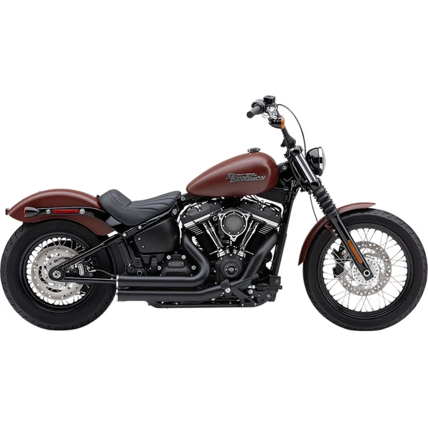 Cobra Speedster Short Exhaust for 2018-2022 Harley Softail Models* - Black - Image 2