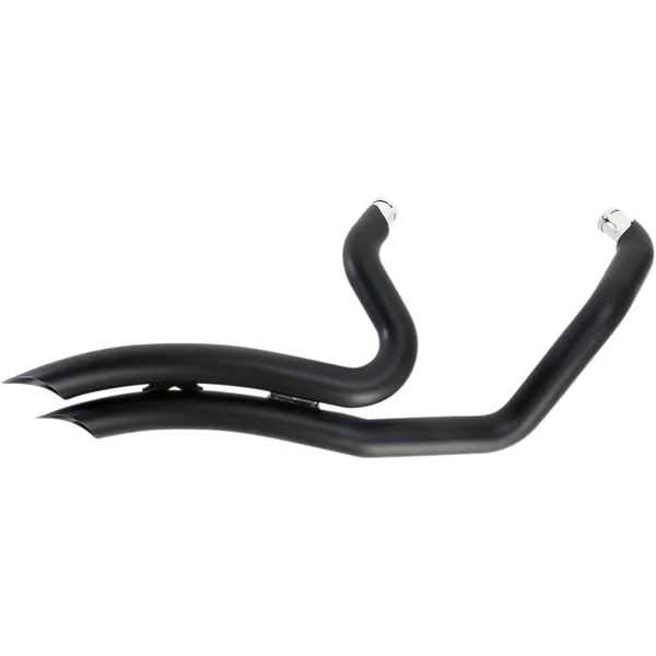 Cobra Speedster Short Swept Exhaust for 2014-2022 Harley Sportster - Black
