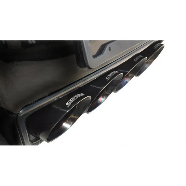 Corsa 2.75" Sport Sound Level Valve-Back Exhaust, 4.5" Black Quad Tips2014-2019 C7 Corvette, Grand Sport Auto - Image 2