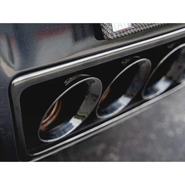 Corsa 2.75" Variable Sound Level Valve-Back Exhaust, 4.5" NPP Quad Black Tips2014-2019 C7 Corvette, Grand Sport Auto - Image 3