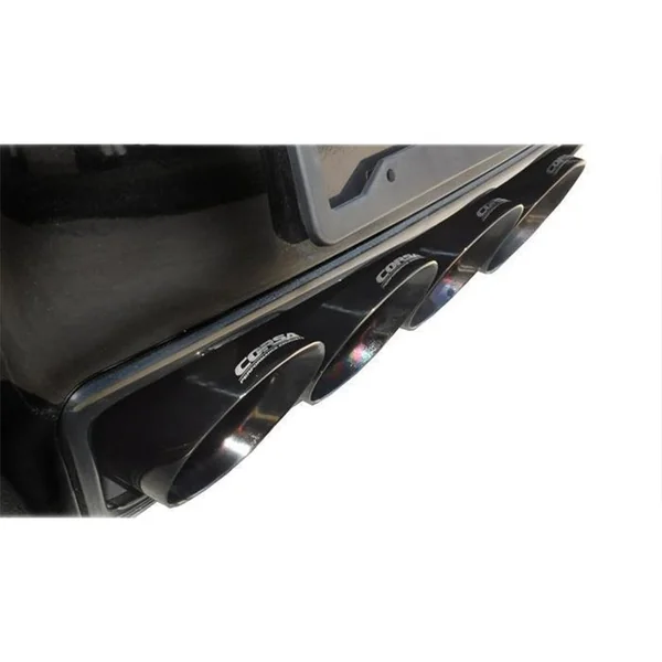 Corsa 2.75" Xtreme Sound Level Valve-Back Exhaust, 4.5" Black Quad Tips2014-2019 C7 Corvette, Grand Sport Auto - Image 2