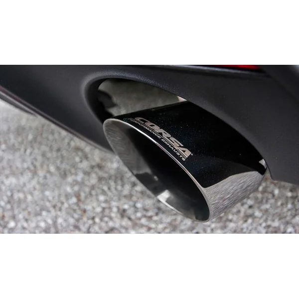Corsa 3" Sport Axle-Back Exhaust w/ 4.5" Dual Polished Tips2015-2017 Ford Mustang GT - Image 2