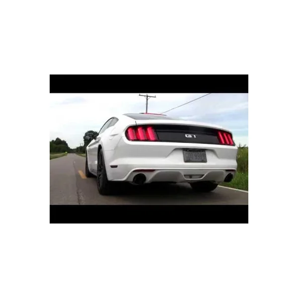 Corsa 3" Sport Axle-Back Exhaust w/ 4" Quad Black PVD Tips2015-2017 Ford Mustang GT w/ Premium Package - Image 2