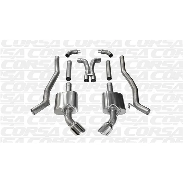 Corsa 3" Xtreme Cat-Back Exhaust2010-2015 Camaro SS Manual - Image 2