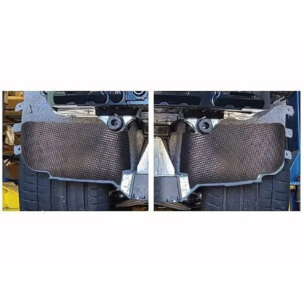 Corsa Black Out Heat Protection Exhaust Shields2023-2026 C8 Corvette Z06