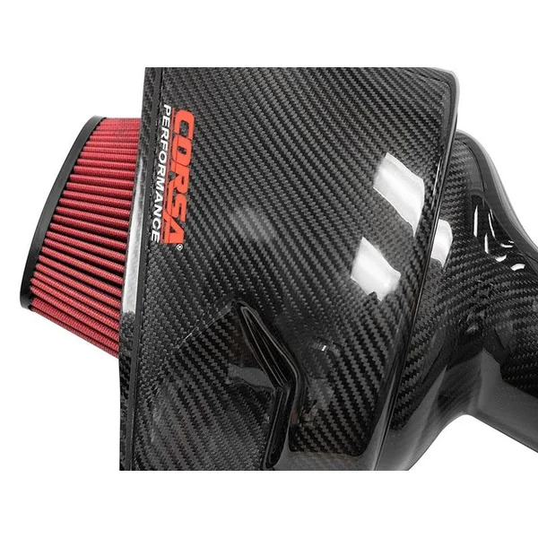 Corsa Carbon Fiber DryTech Air Intake, Red Dry Filter2015-2019 C7 Corvette Z06 - Image 3