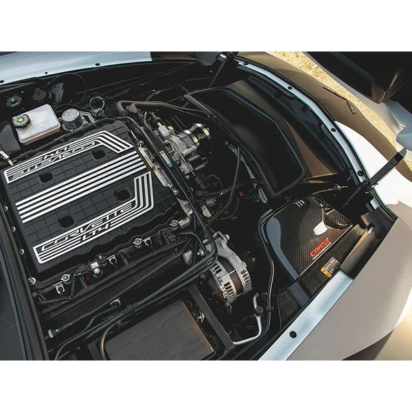 Corsa Carbon Fiber DryTech Air Intake, Red Dry Filter2015-2019 C7 Corvette Z06 - Image 8