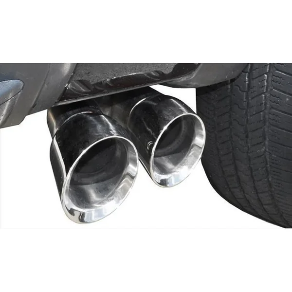 Corsa Sport 3.5" Cat-Back Exhaust System w/Single Side Exit, Dual 4.5" Polished Tips2014-2018 Silverado & GMC Sierra 1500 6.2L - Image 3