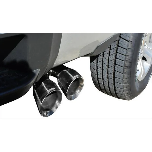 Corsa Sport 3" Cat-Back Exhaust System w/Single Side Exit, Dual 4" Polished Tips2014-2018 Silverado & GMC Sierra 1500 5.3L 119WB - Image 2