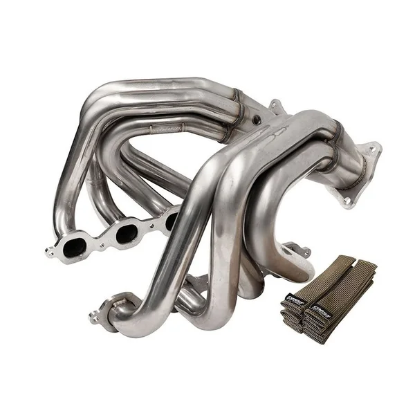 Corsa Stainless Steel Headers w/ Titanium Spark Plug Boot Covers, 1.875" x 3"2020-2026 C8 Corvette
