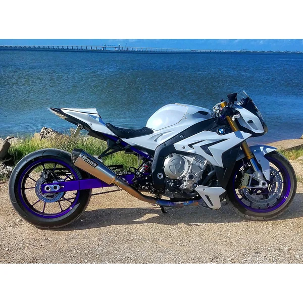 *CT Single Full System w/ 16" QuietKore Muffler S1000RR (15-19) and S1000R (17-20) - Image 7